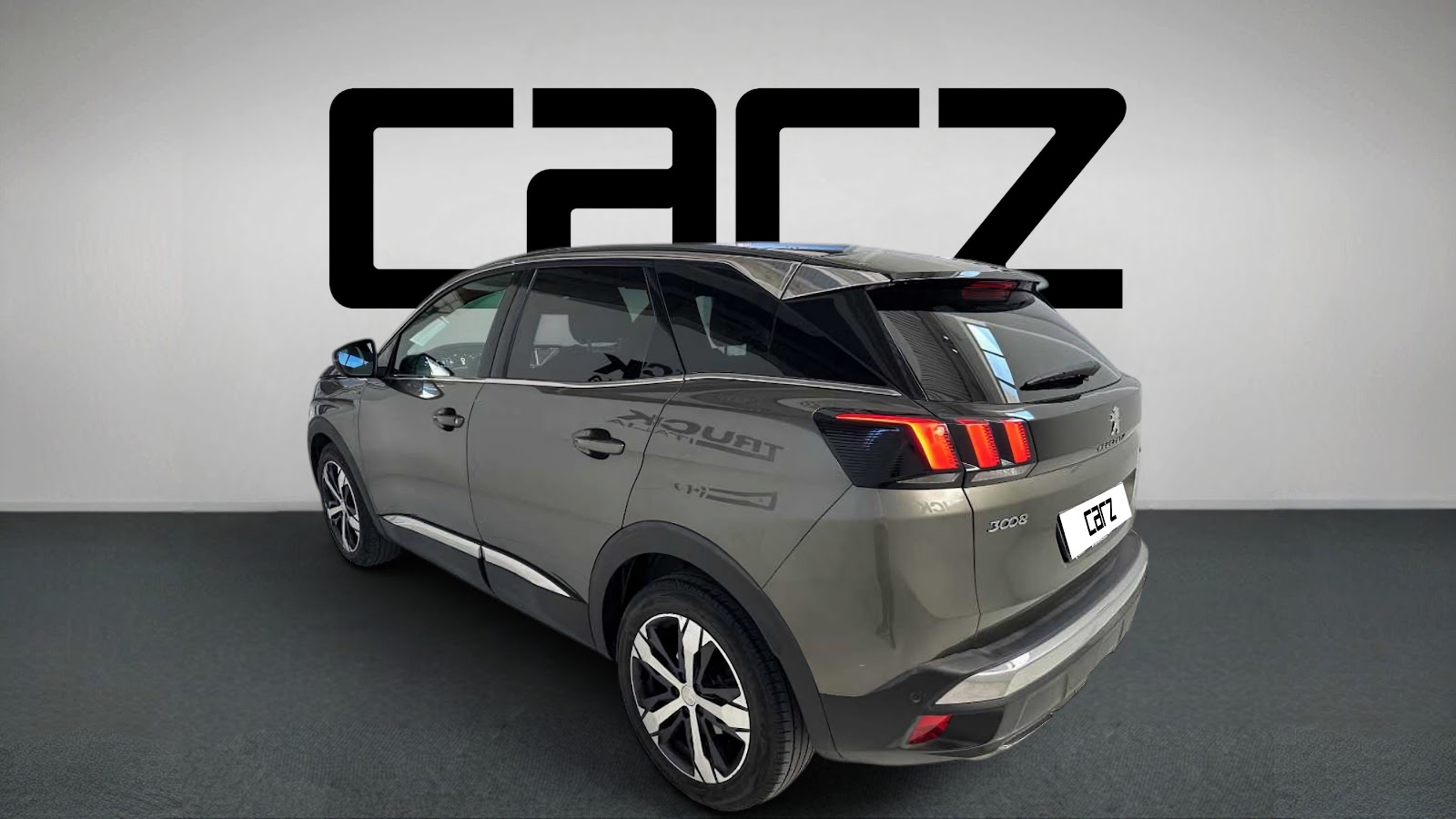 Peugeot 3008 GT Line, trois-quarts arrière