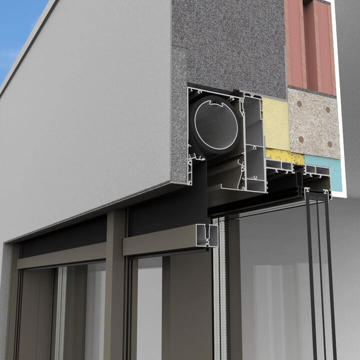 Amani Renson bioclimatic pavilion pergola