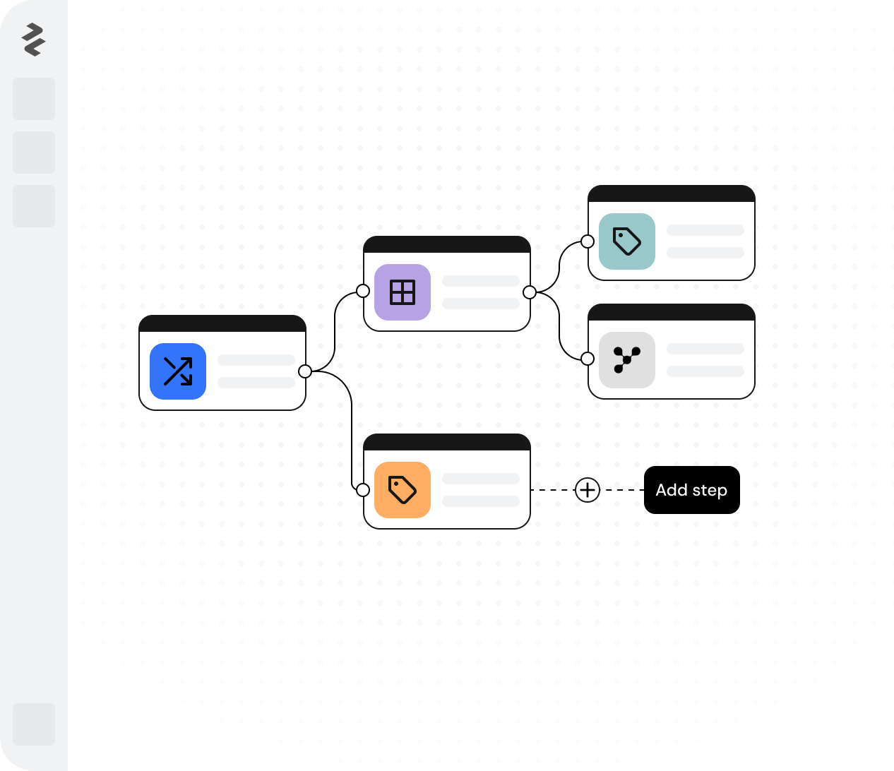 No-code workflow builder