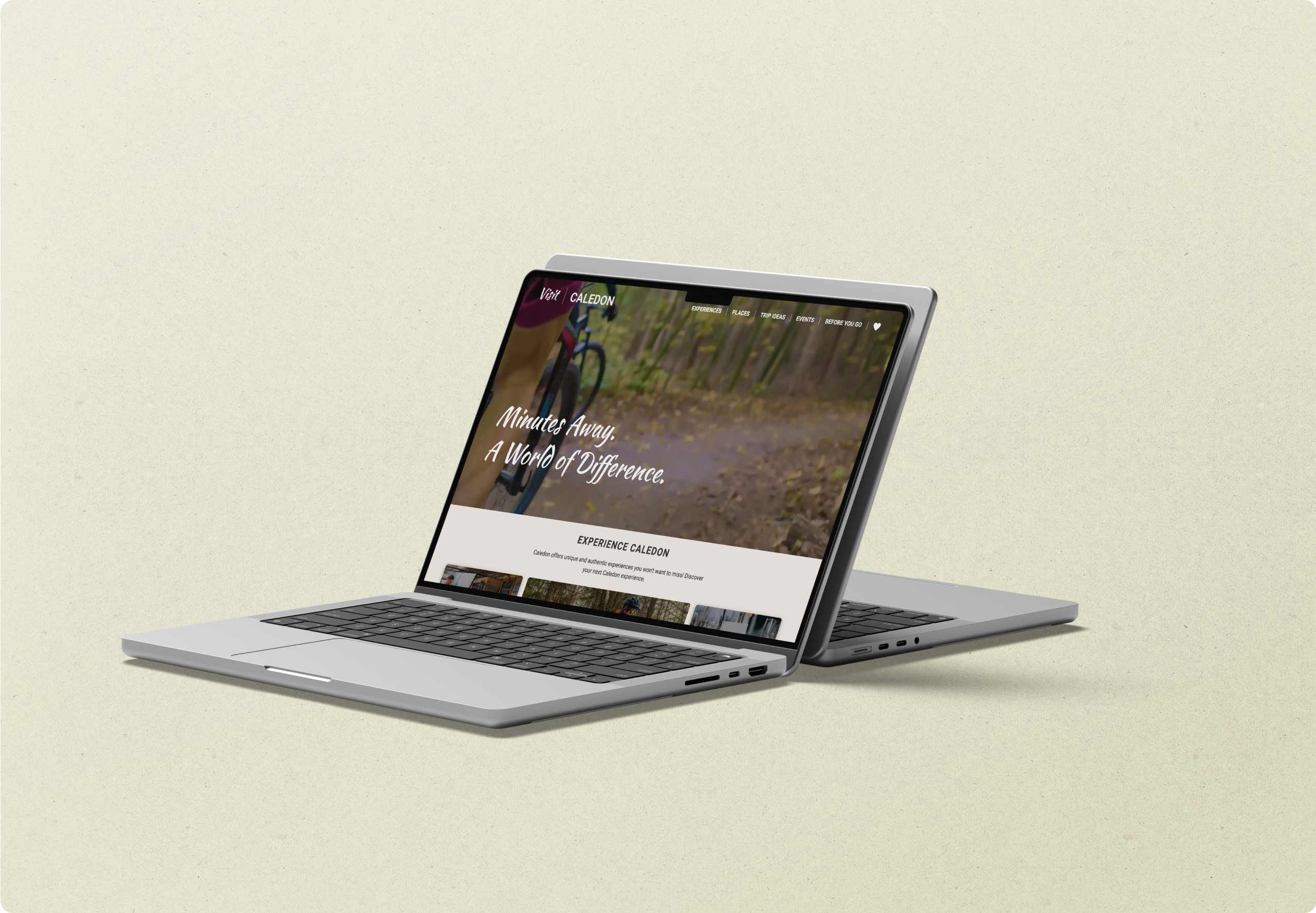 Laptop on a plain background