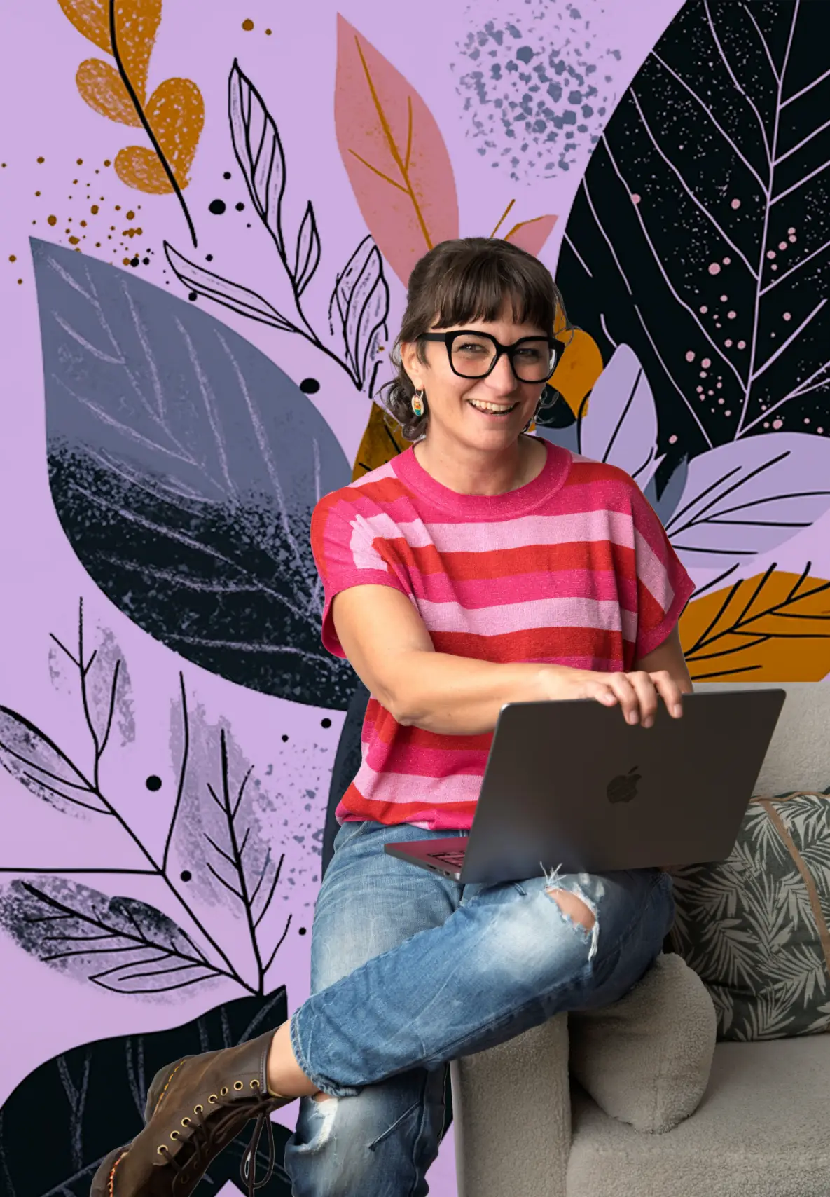 Marylise Coudor Devevey, créatrice, graphiste de Fabulotte et Ulotte studio