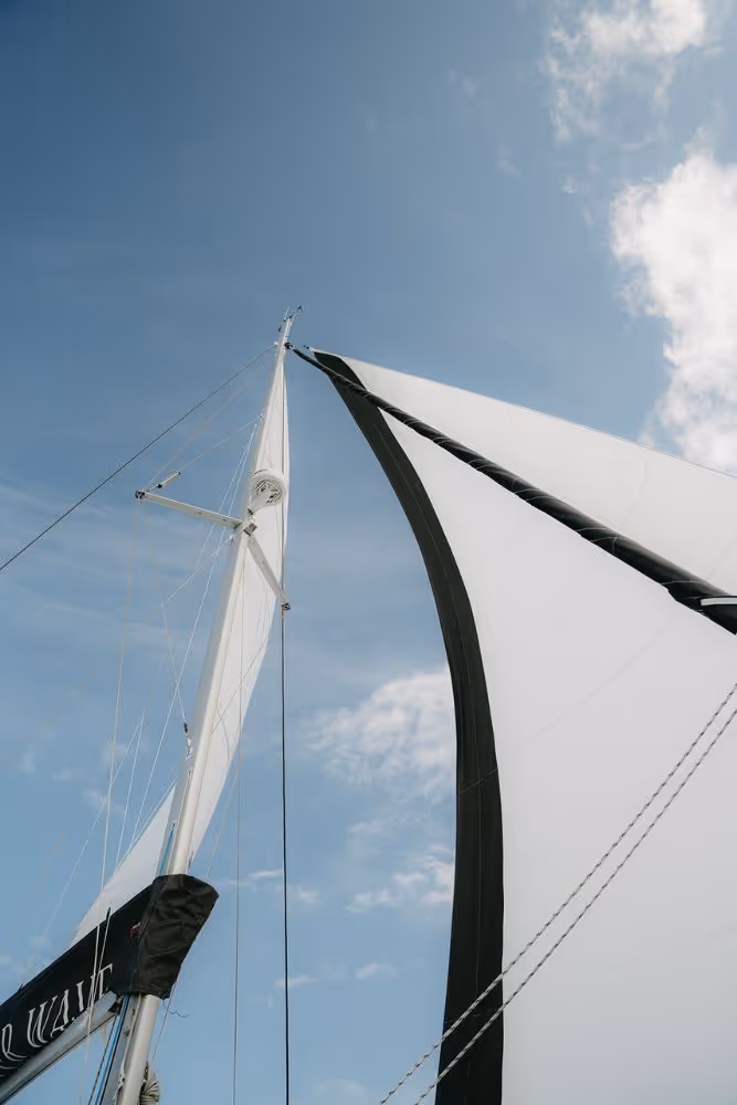 Serenity sails set