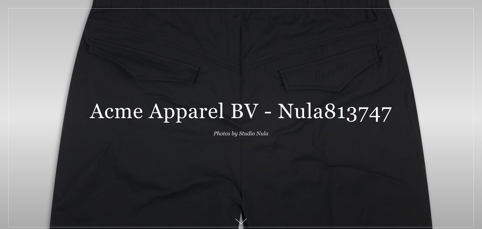 A delivered Studio Nula gallery, titled with the client name and order number over the cover image