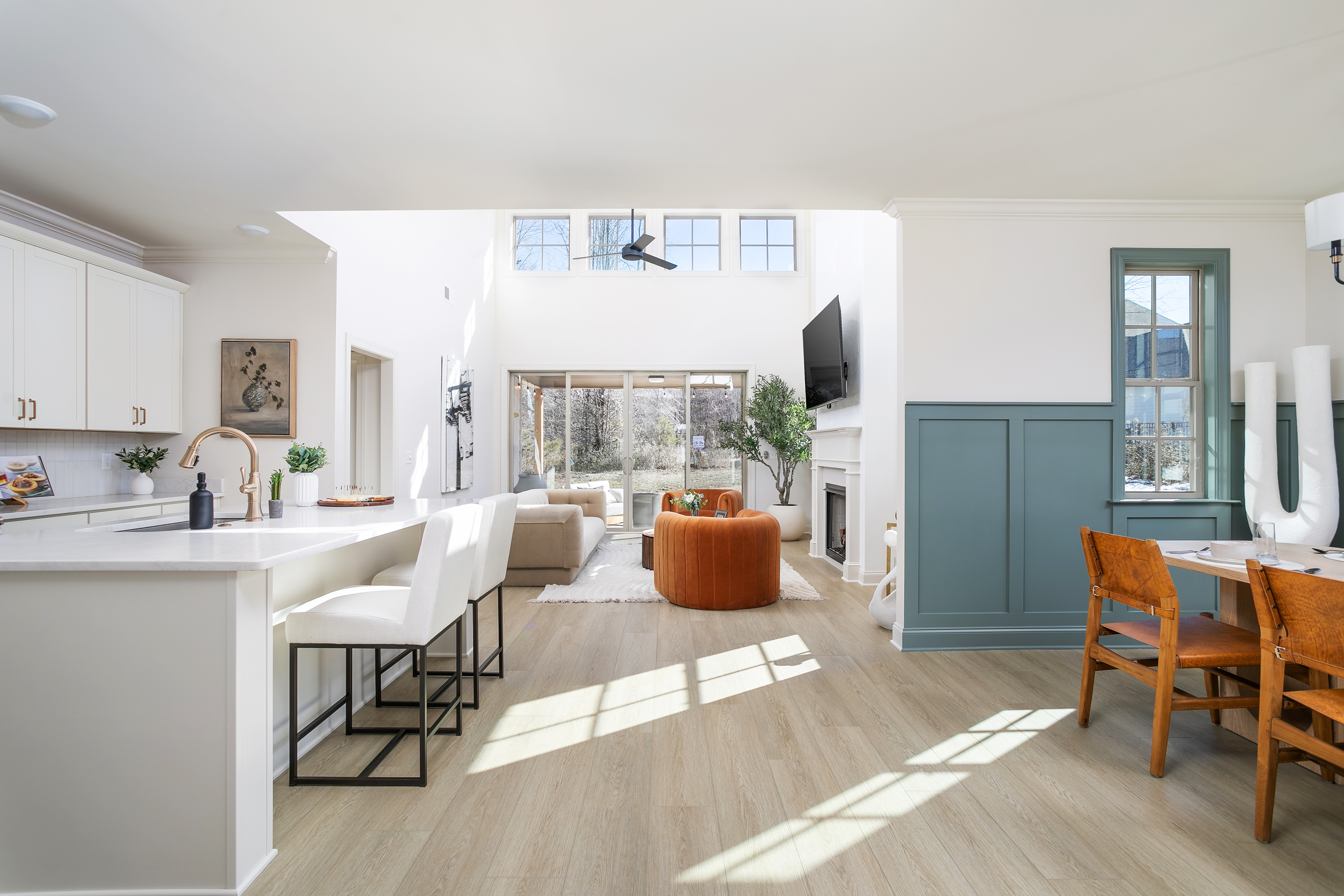 Open loft in the Everwood plan