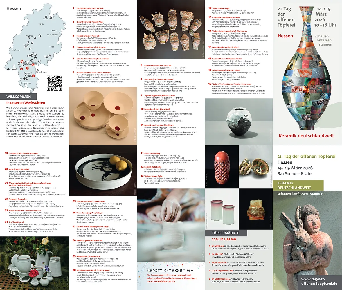 Faltblatt für Hessen