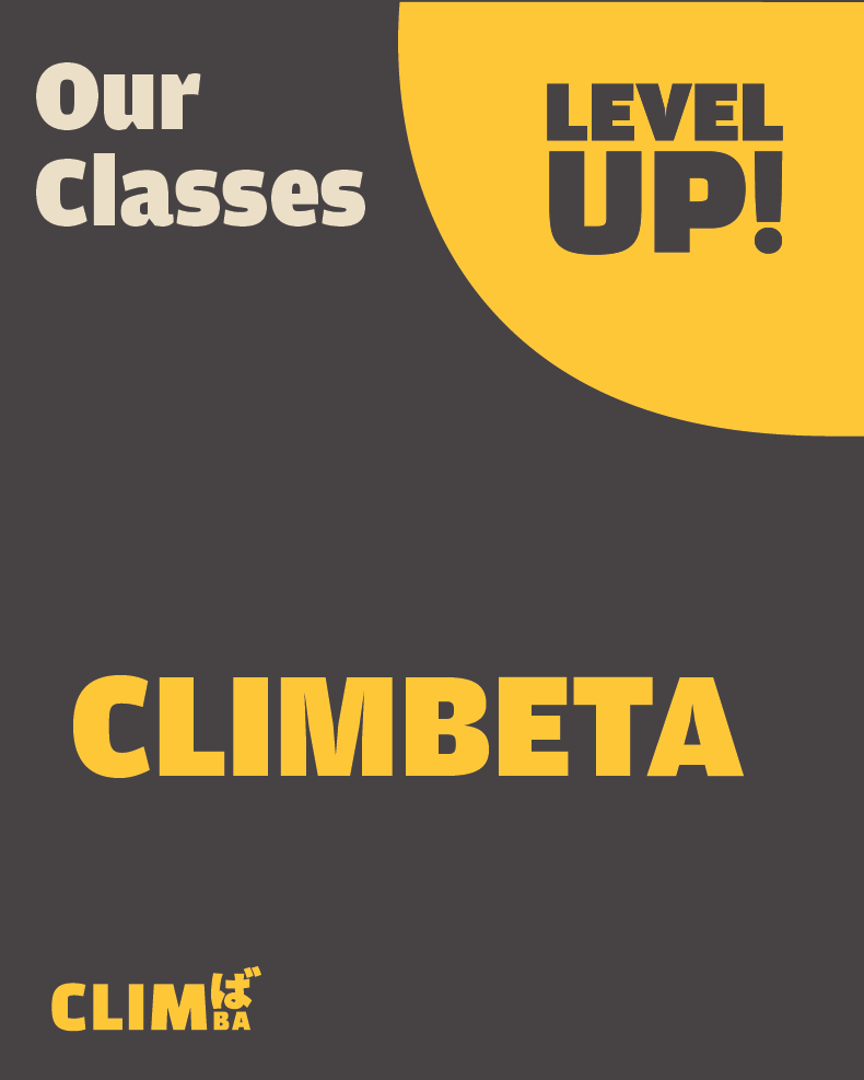 States "Our Classes" and below it "Climbeta"
