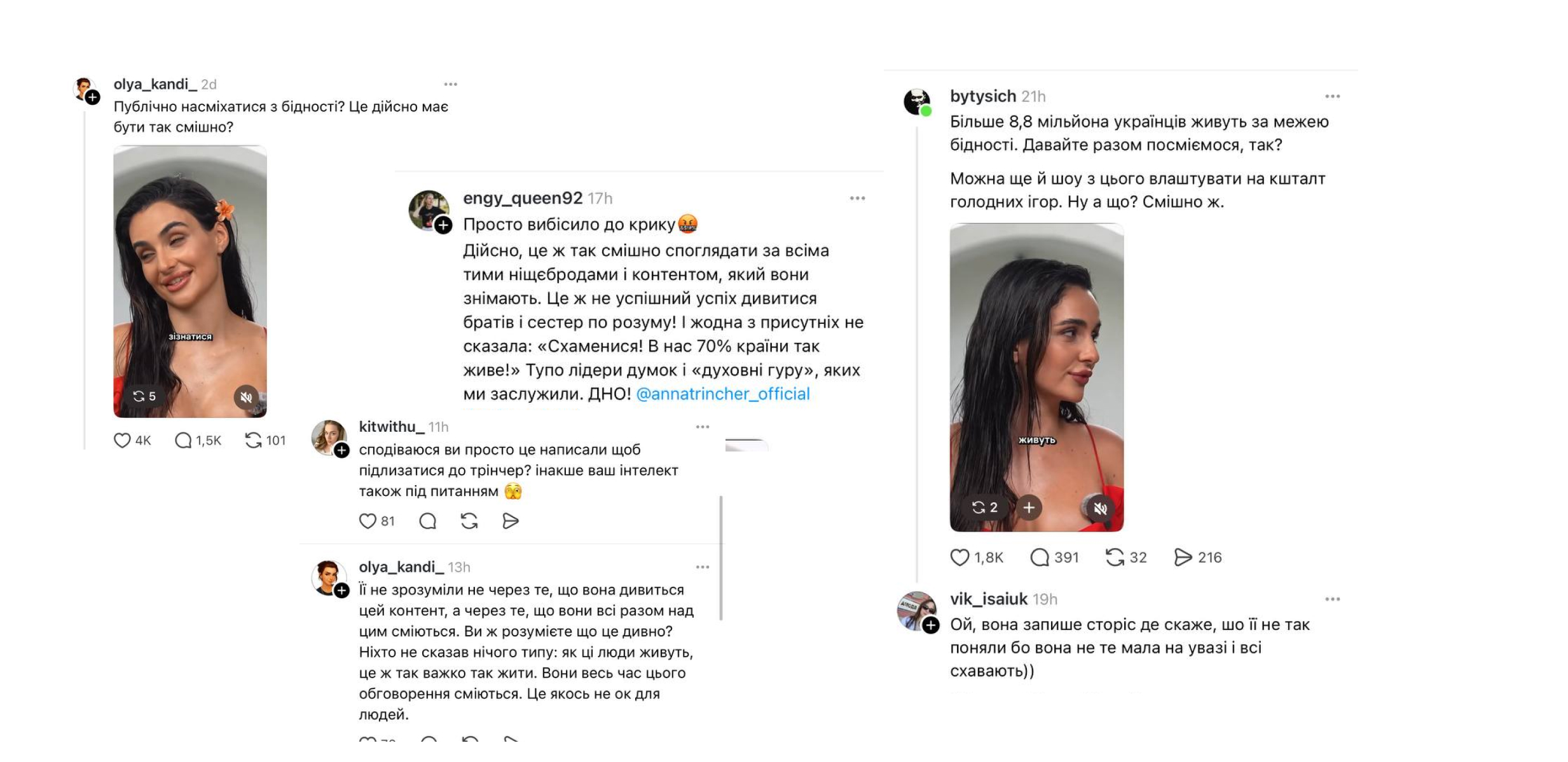 анна трінчер