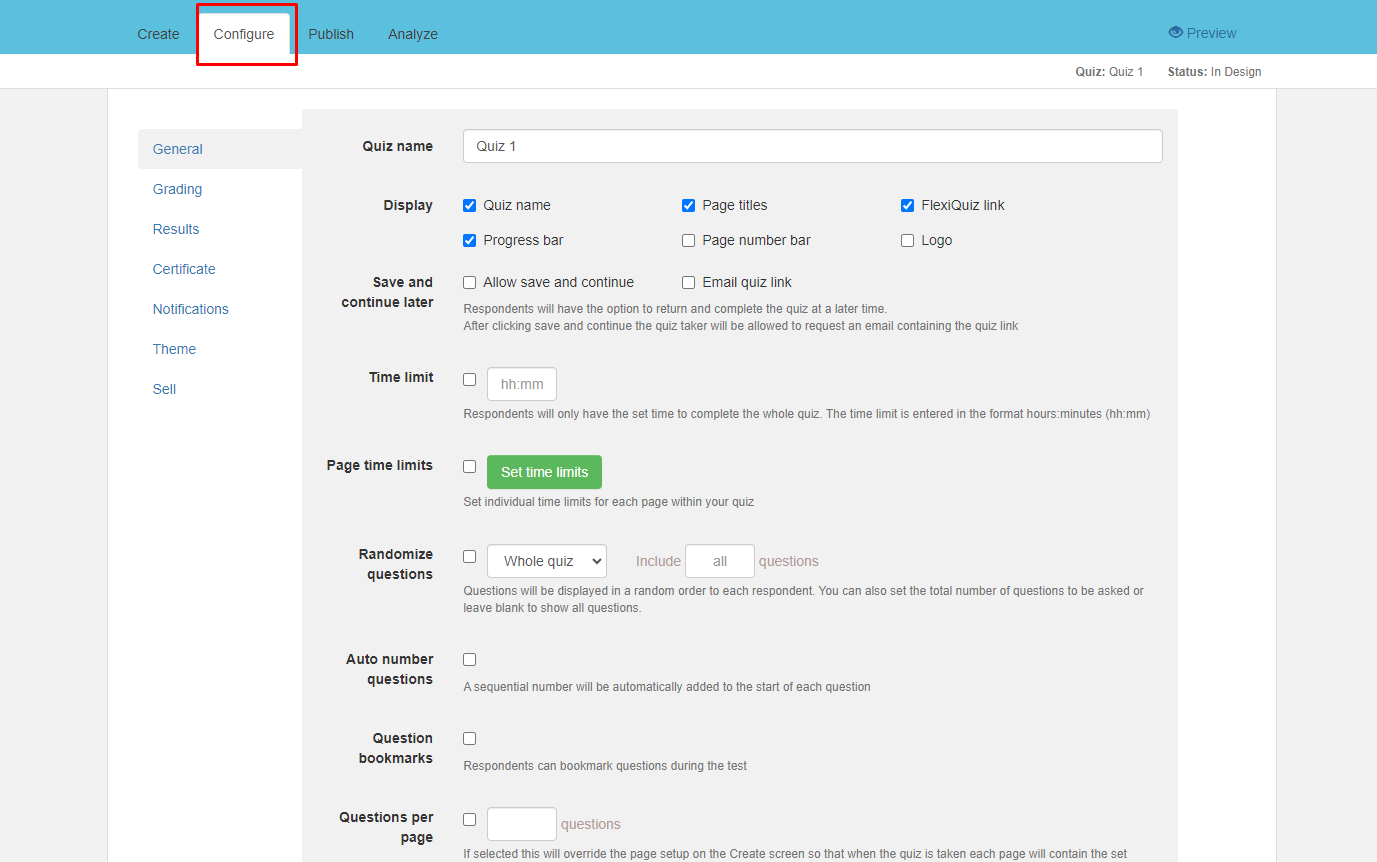 створення квізу