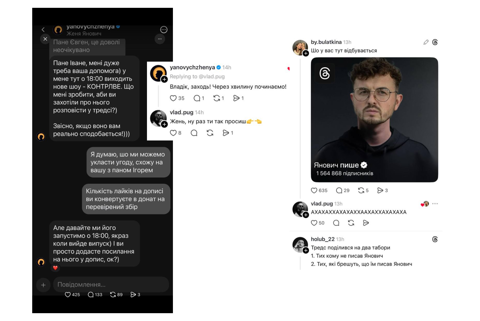 тредс блогери