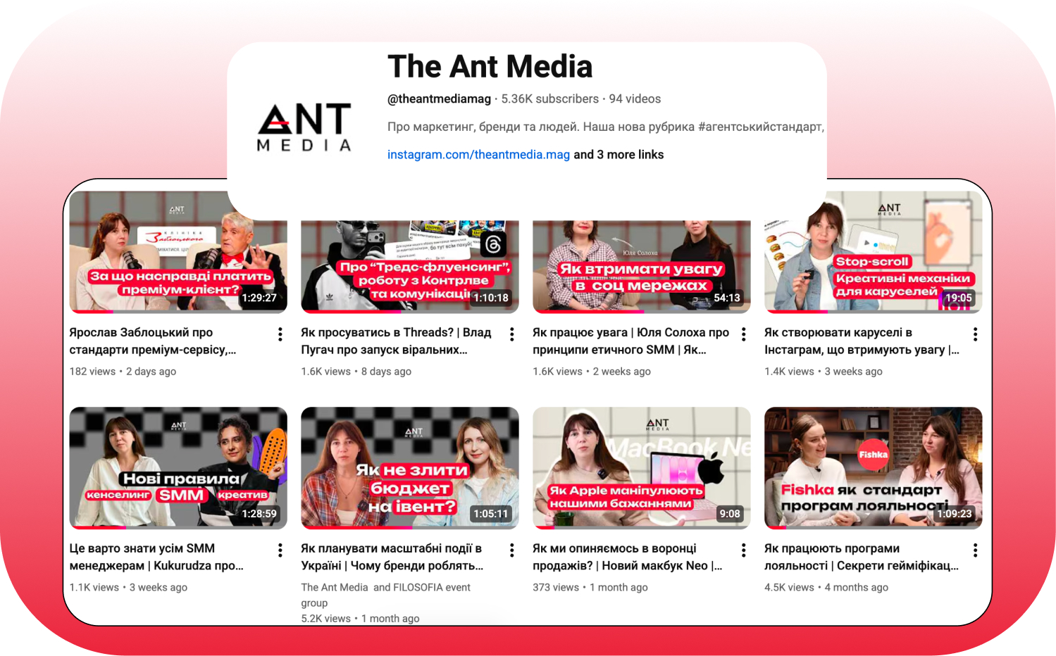 ант медіа подкасти