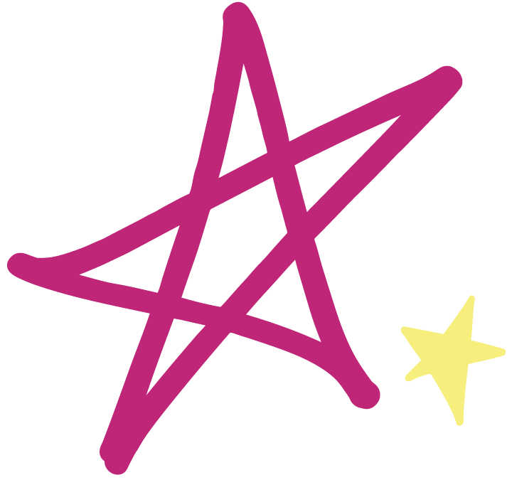 hand drawn stars