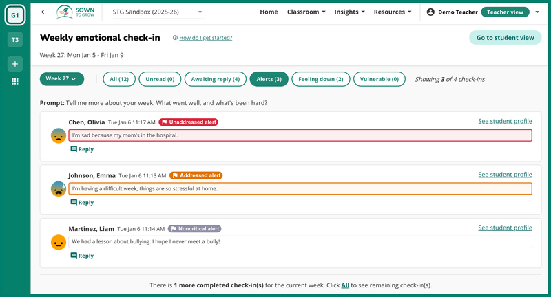 Sown To Grow Product Updates