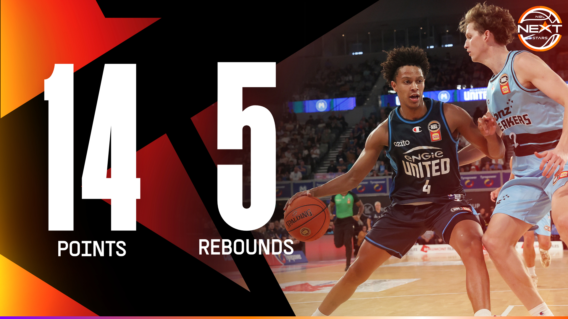 Dash Daniels (14 PTS 5 REB) highlights vs NZ Breakers