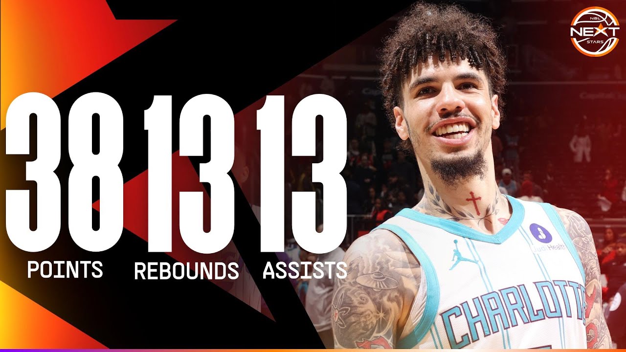 LaMelo Ball (38 Points) highlights vs Washington Wizards