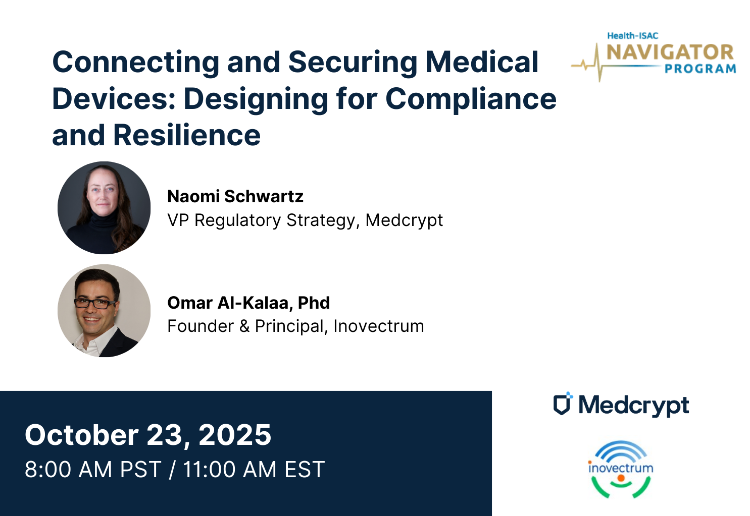 Connecting and Securing Medical Devices: Designing for Compliance and Resilience