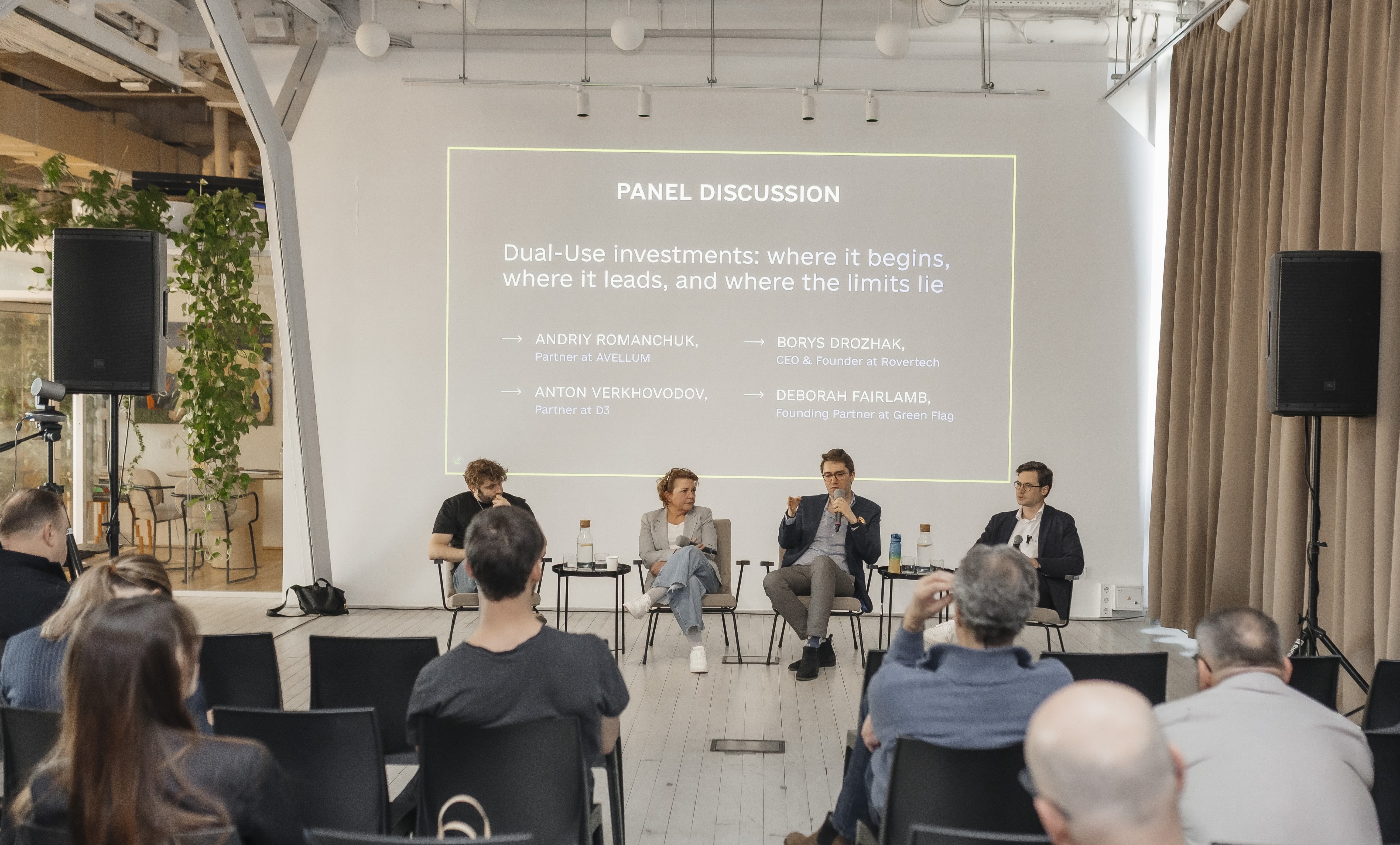 Panel discussion of Dual-use investments: where it begins, where it leads, and where the limits lie