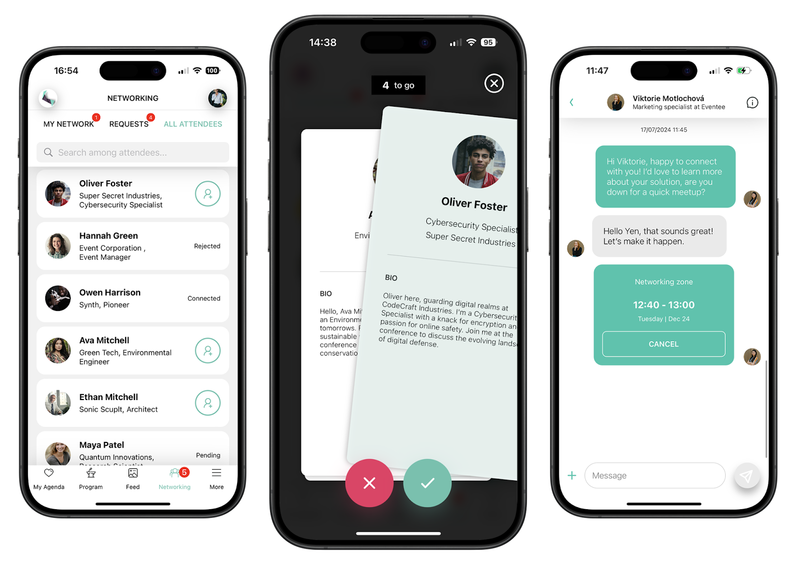 As a leading Whova alternative, Eventee offers similar suite of features but even more user-friendly!