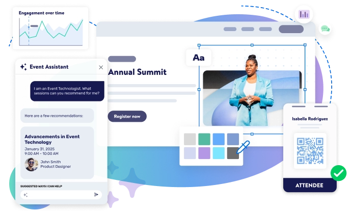 While Eventee is the top Whova alternative, another great alternative to Whova is Cvent..