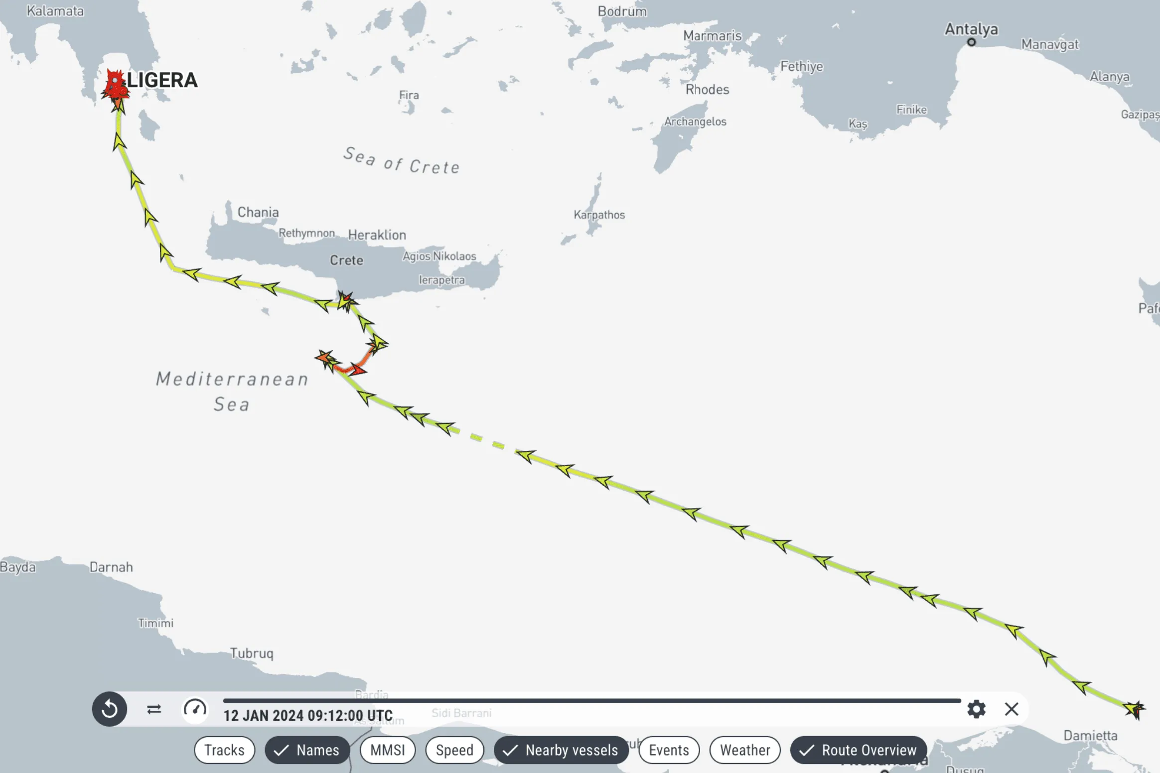 LIGERA Laconian Gulf