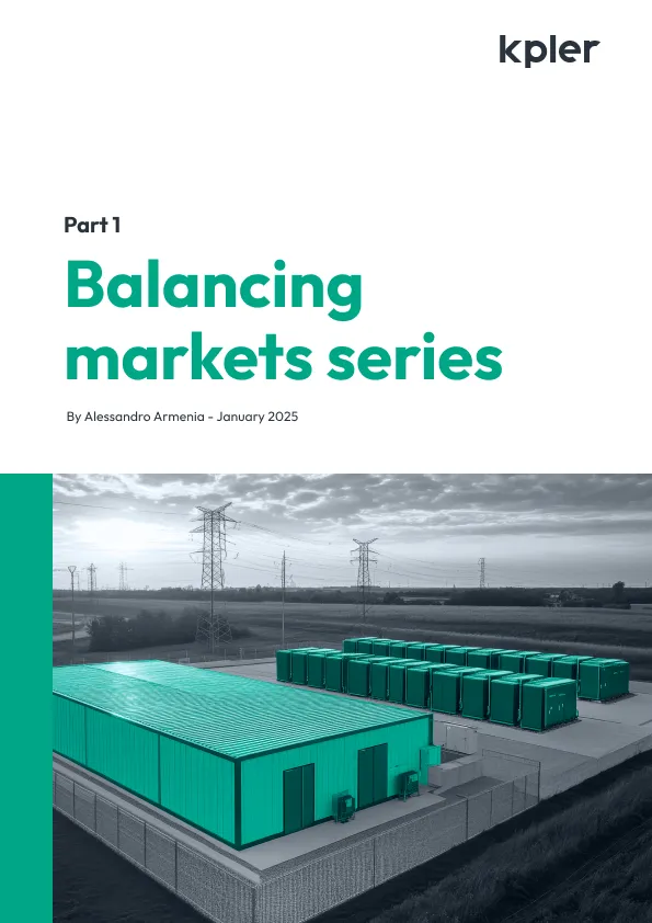 Balancing markets series | Part 1 | February 2025
