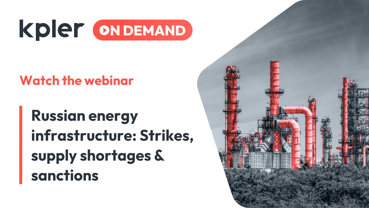 Russian energy infrastructure: Strikes, supply shortages & sanctions