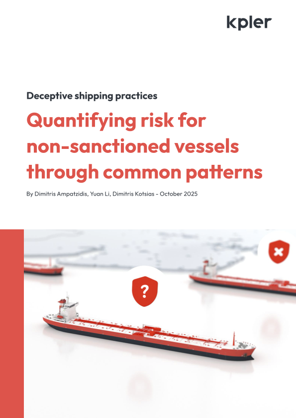 Deceptive shipping practices: Quantifying risk for non-sanctioned vessels