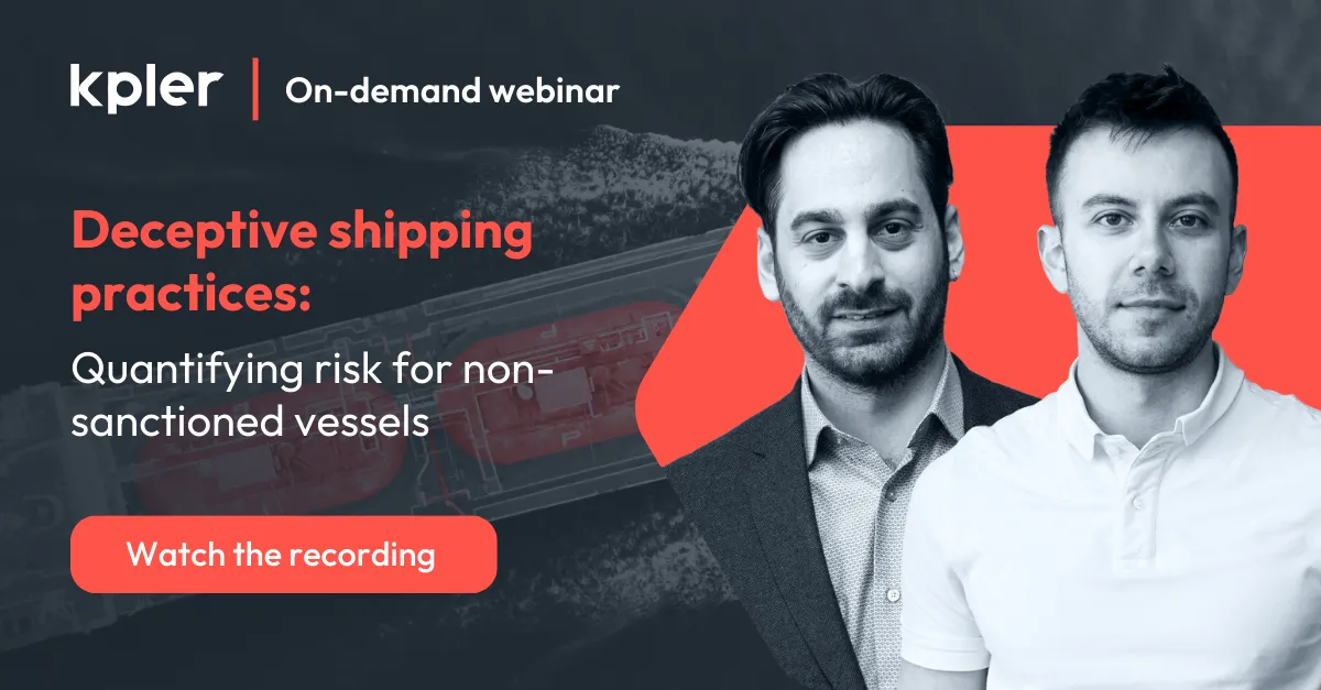 Deceptive shipping practices: Quantifying risk for non-sanctioned vessels