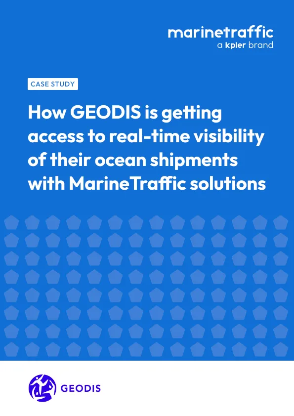 GEODIS gets real-time visibility of 1 million ocean shipments with MarineTraffic Container Intelligence