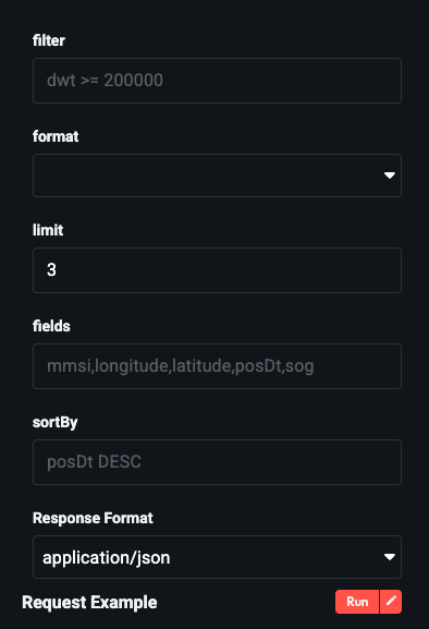 AIS – Historical API Endpoint