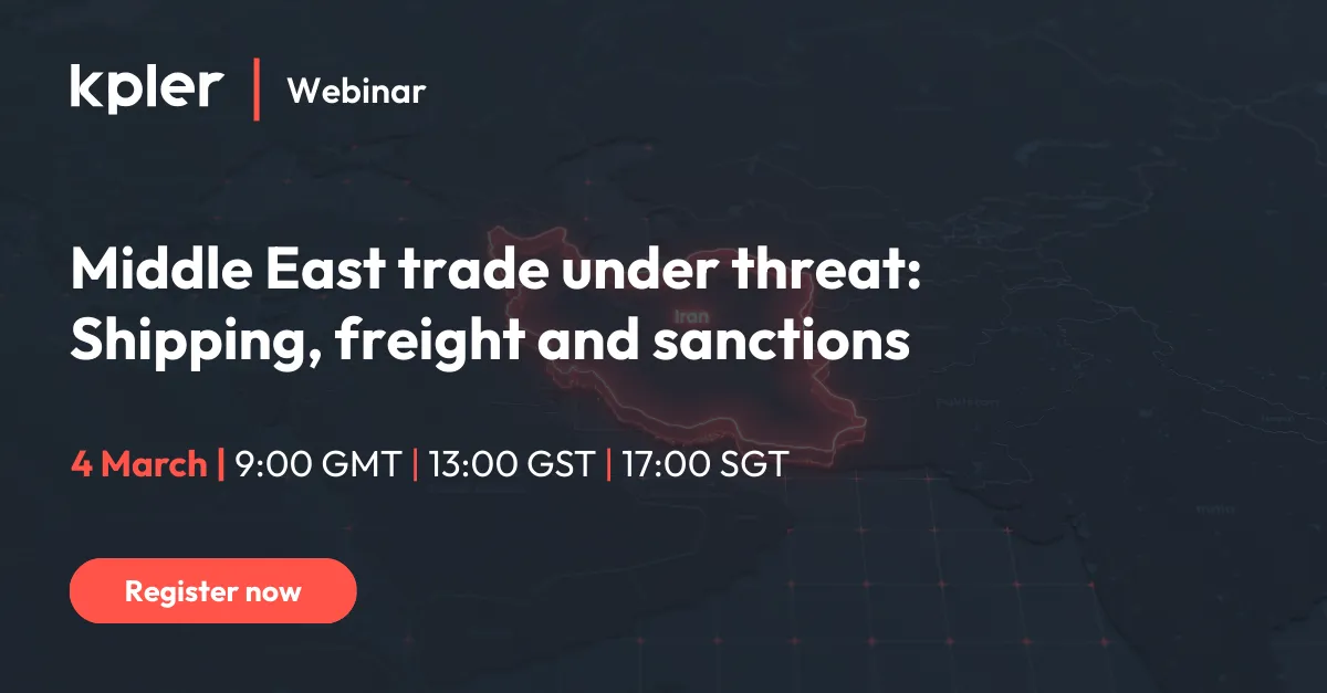 Middle East trade under threat: Shipping, freight and sanctions