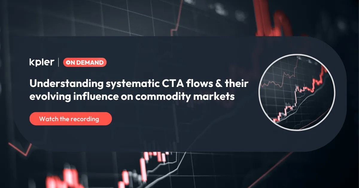 Understanding systematic CTA flows & their evolving influence on commodity markets