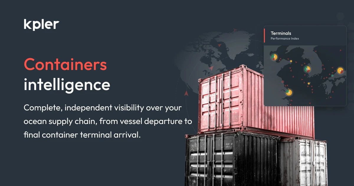 Kpler Container Tracking Container Intelligence | Real-Time Tracking | Kpler