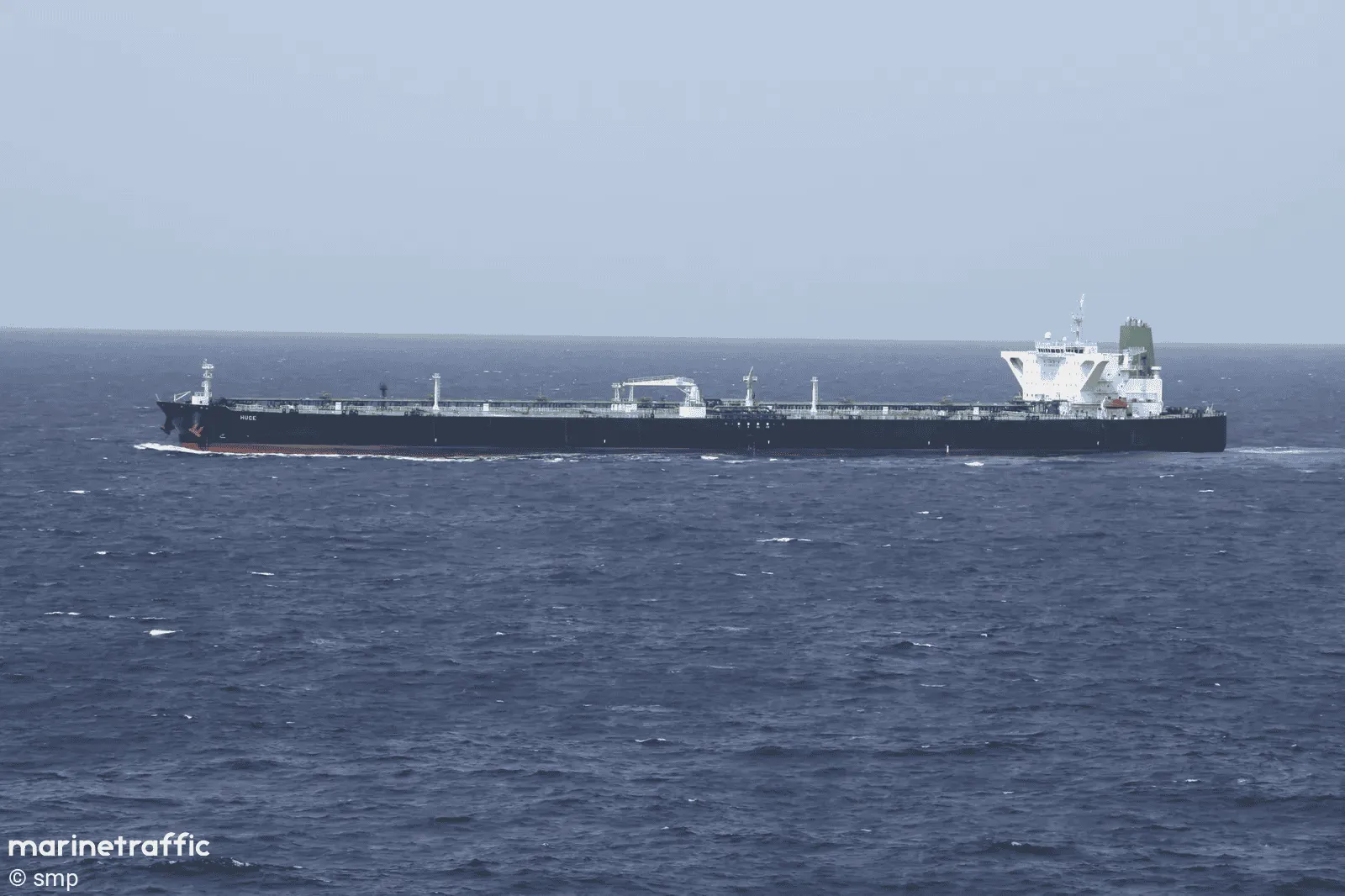 VLCC huge laden with Iranian crude spotted heading up towards China