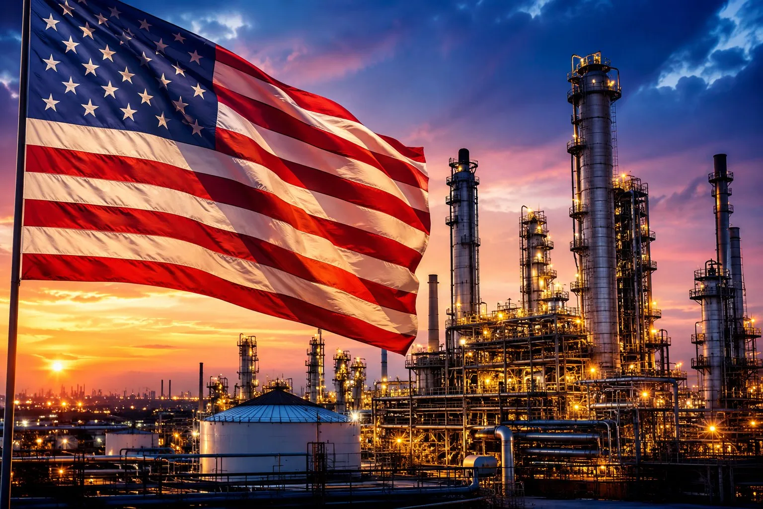 The US downstream system running in max-output mode