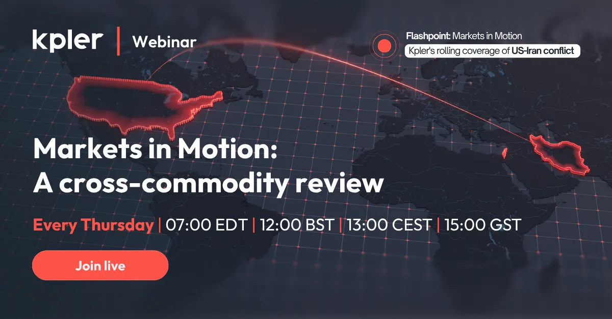 Markets in Motion: A cross-commodity review every Thursday