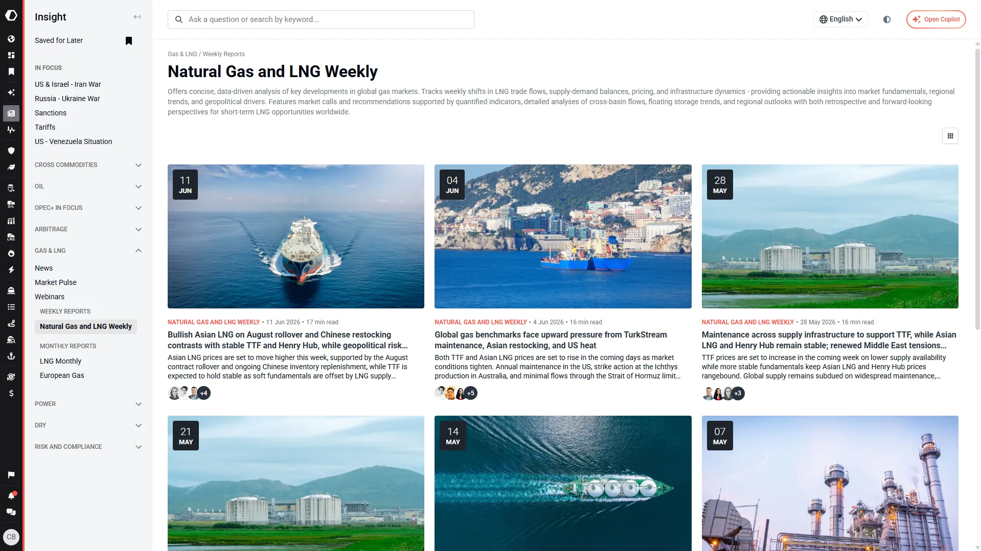 LNG & Natural Gas