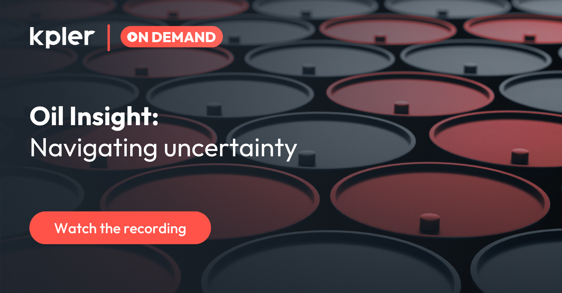 Oil Insight: Navigating uncertainty