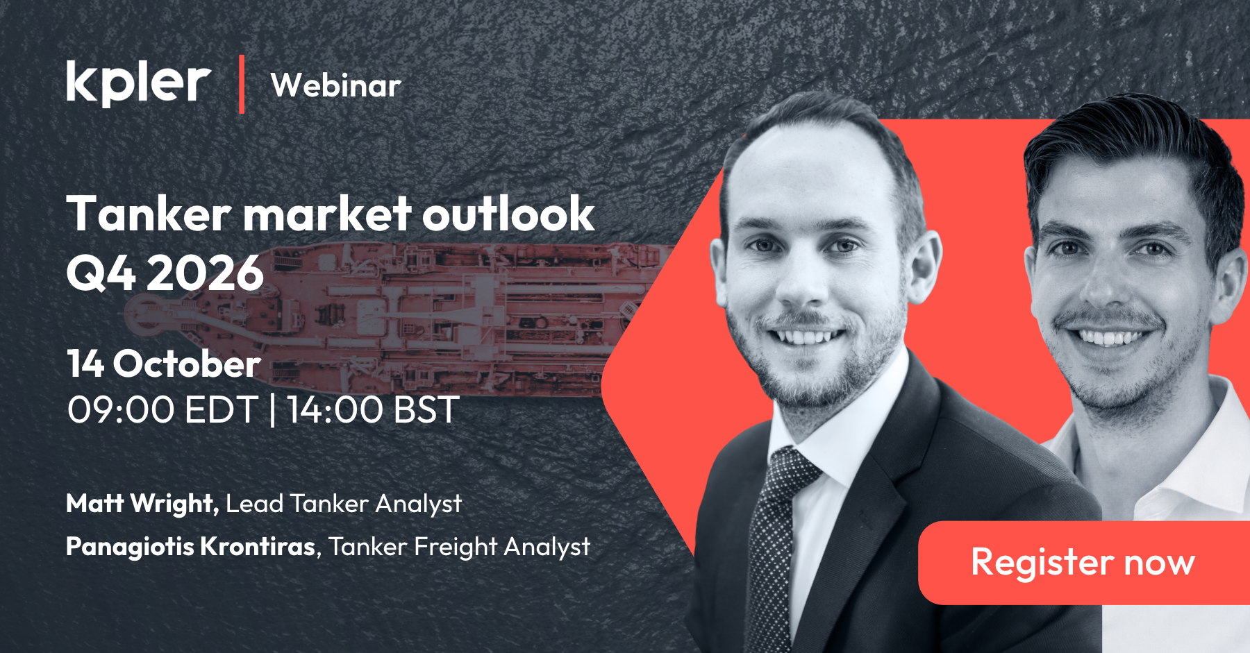 Tanker market outlook Q4 2026: Record freight, tightening supply and the road to 2027