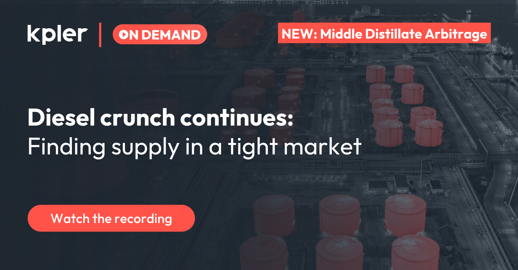 Diesel crunch continues: Finding supply in a tight market