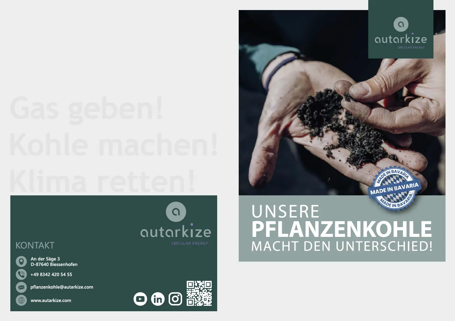 Broschüre – Pflanzenkohle