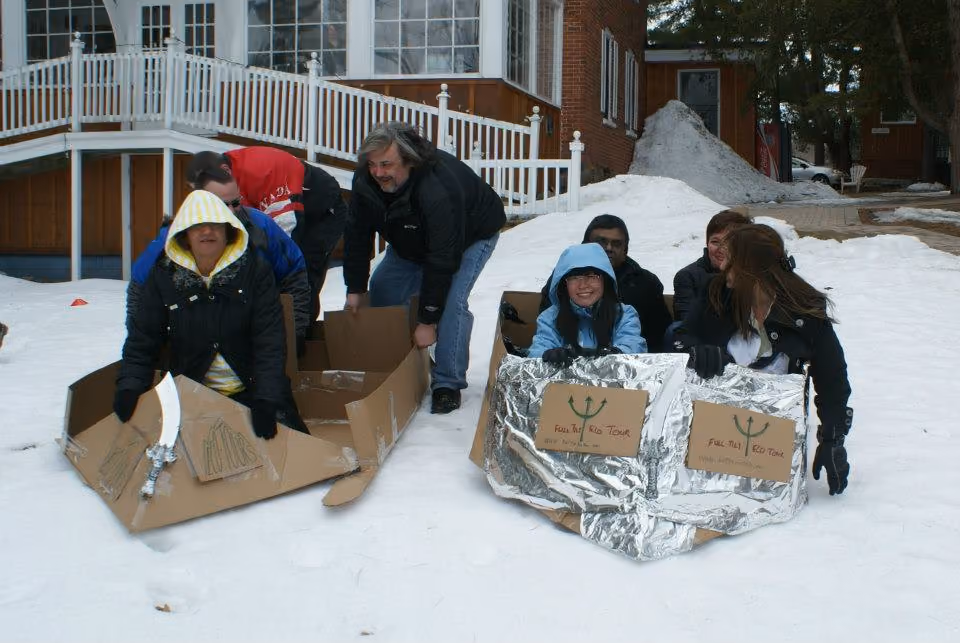 winter team building activities