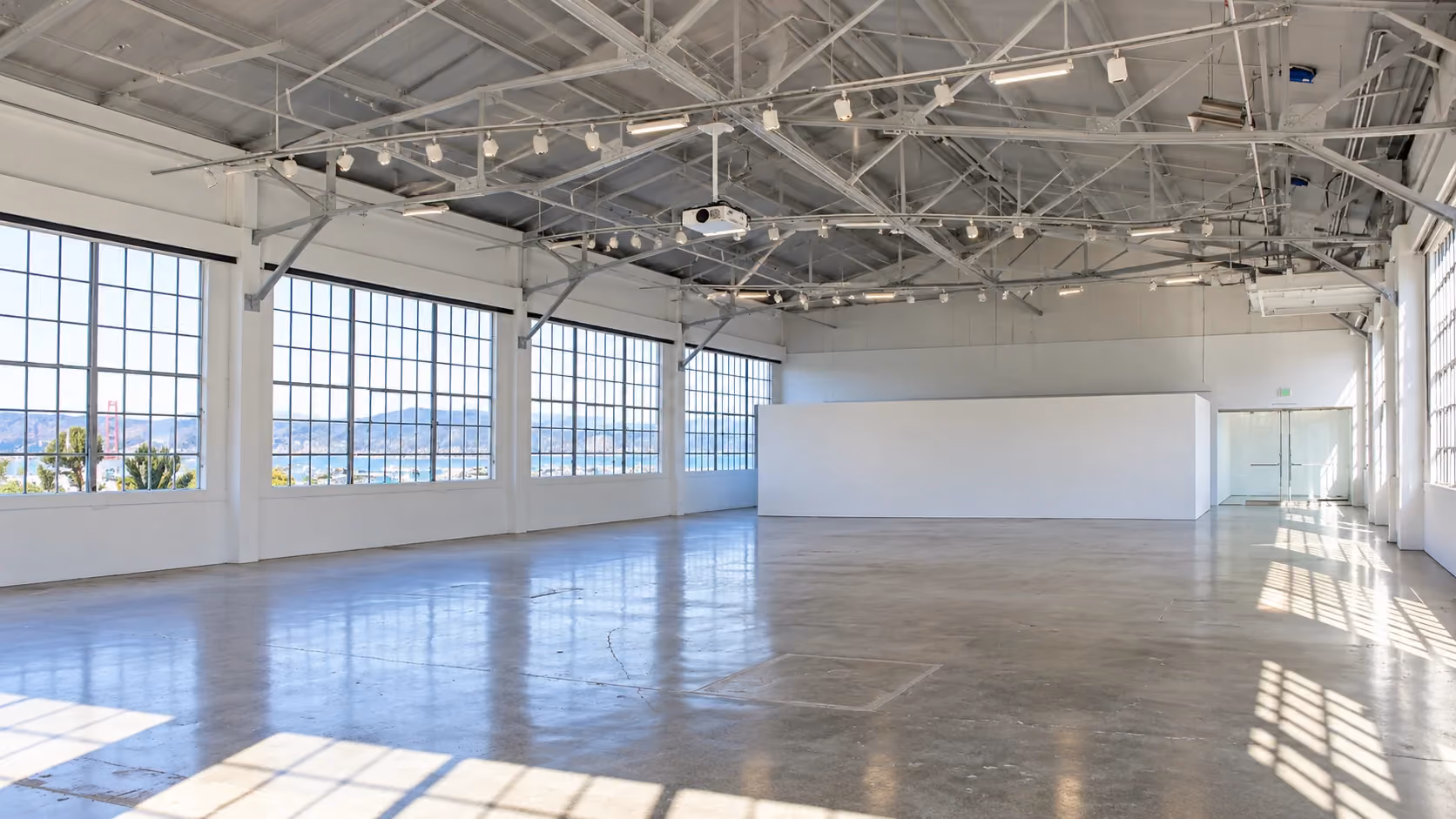 Gallery 308 at Fort Mason Center waterfront team building venue in San Francisco