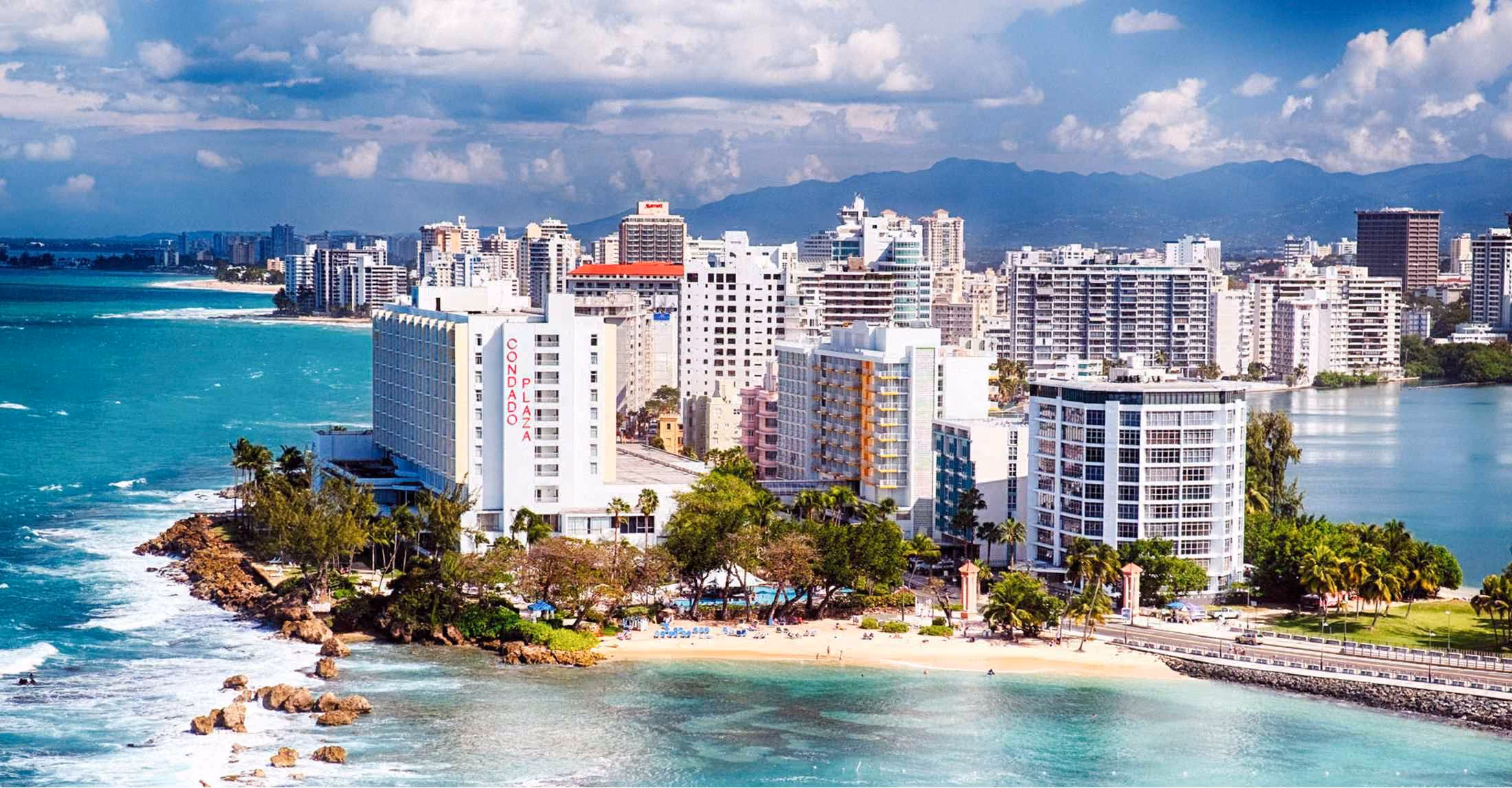 Puerto Rico, PR: cityscape and local surroundings