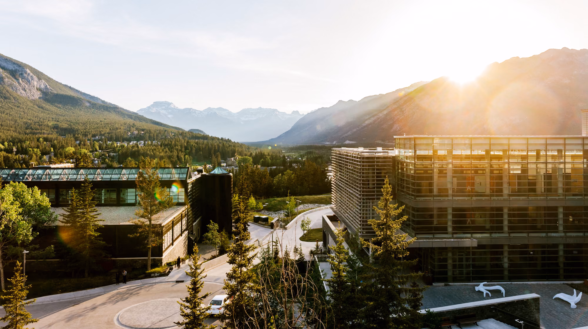 Banff Centre for Arts and Creativity in Banff: Banff Centre Sunrise Panorama