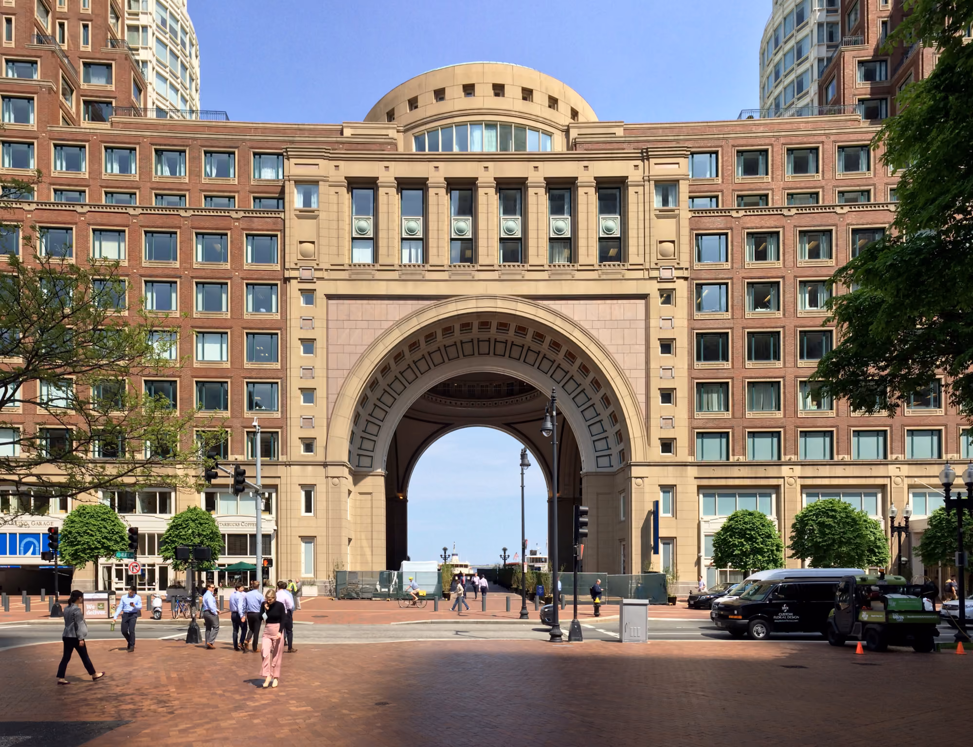 Boston Harbor Hotel in Boston: Boston Harbor Hotel Archway Entrance