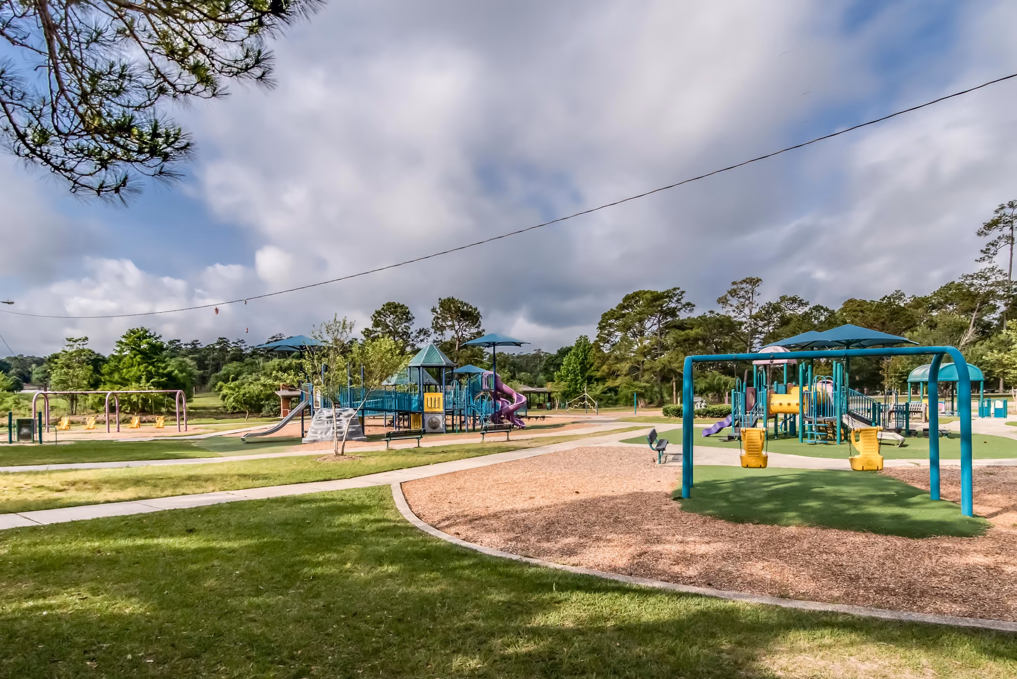 Langan Park in Mobile: Langan Municipal Park Playground