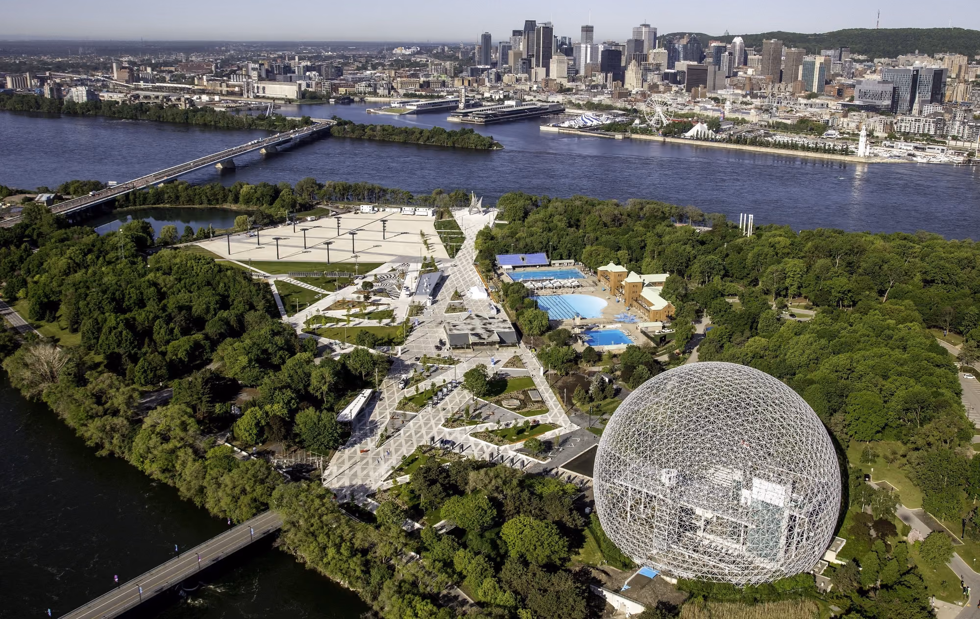 Parc Jean-Drapeau in Montreal: Parc Jean Drapeau Espace 67 Redevelopment
