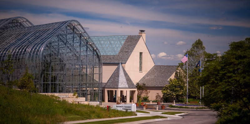 Lauritzen Gardens in Omaha: Lauritzen Gardens Visitor Center