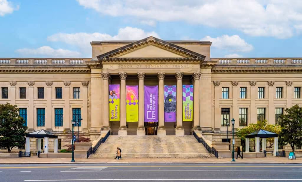 The Franklin Institute in Philadelphia: The Franklin Institute Facade