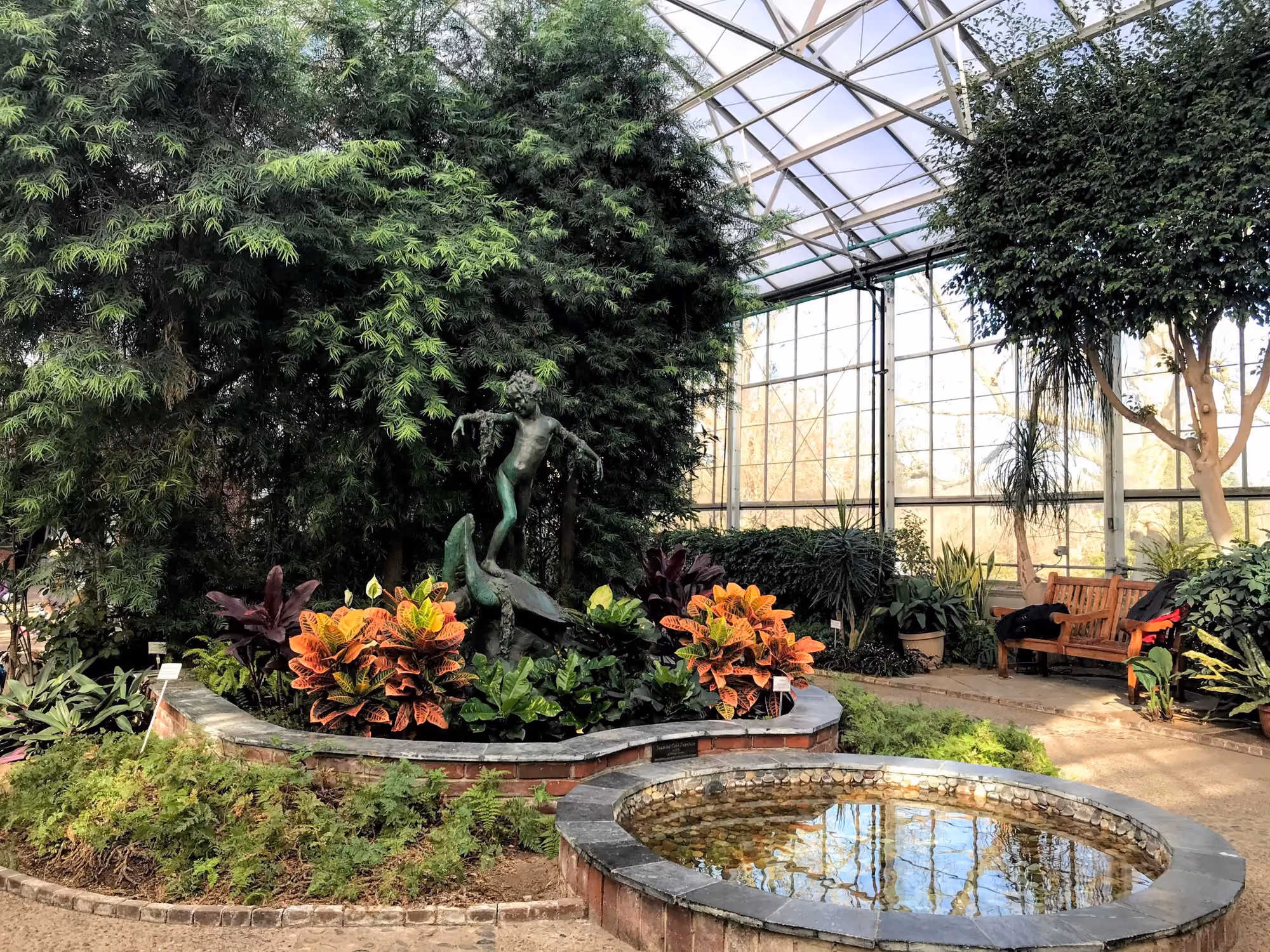 Fairmount Park Horticulture Center in Philadelphia: Fairmount Park Conservatory Interior